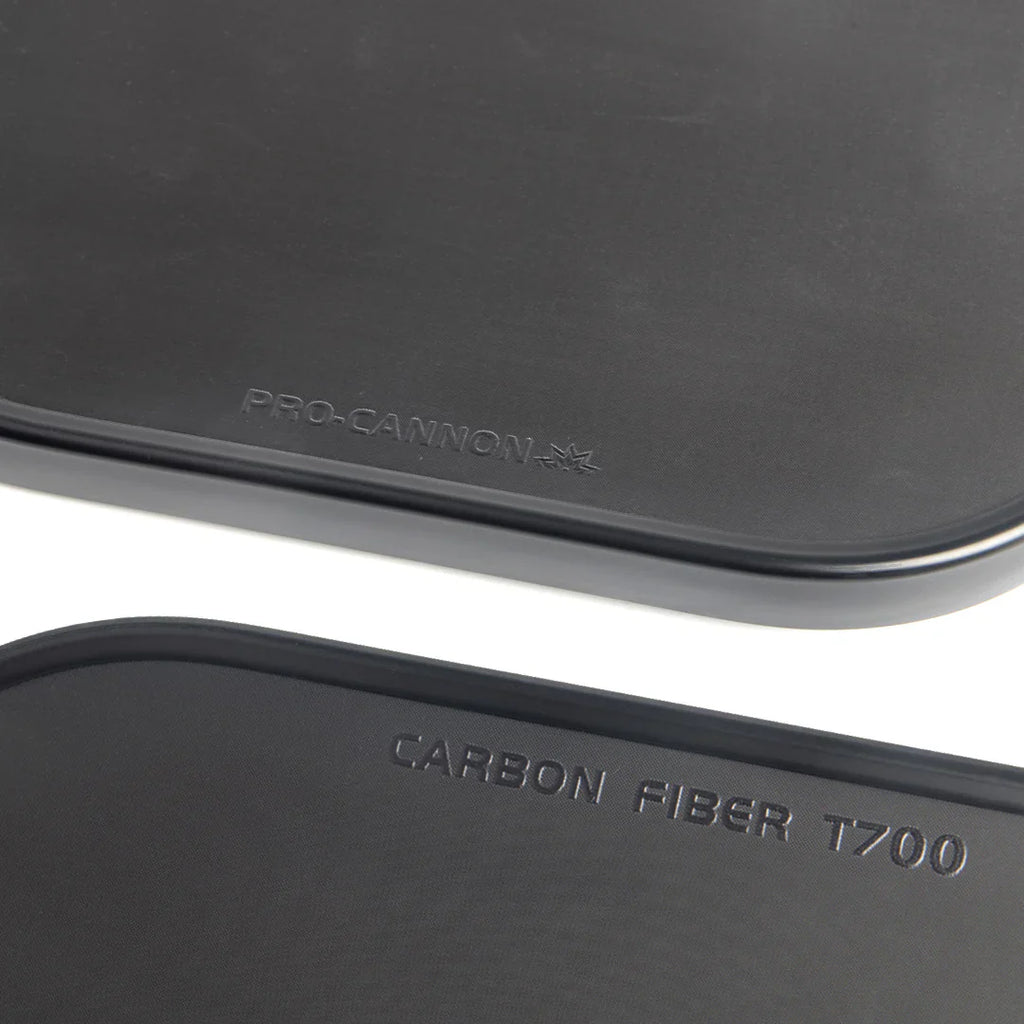 LUZZPICKLEBALL CANNON PADDLE T700 CARBON FRICTION SURFACE|THERMOFORMED