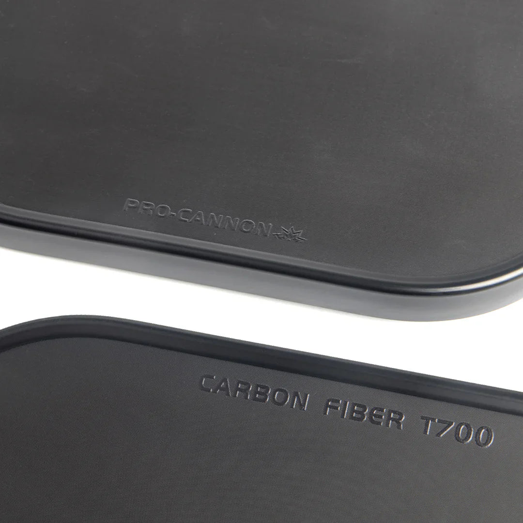 LUZZPICKLEBALL CANNON PADDLE T700 CARBON FRICTION SURFACE|THERMOFORMED