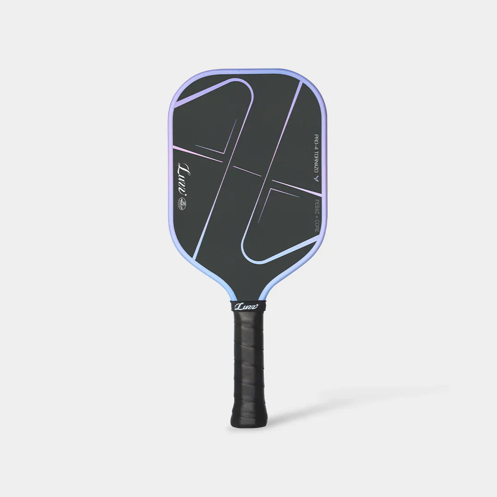 Luzzpickleball Pro 4 Tornazo Carbon Fiber Pickleball Paddle - Dual-Layer Core