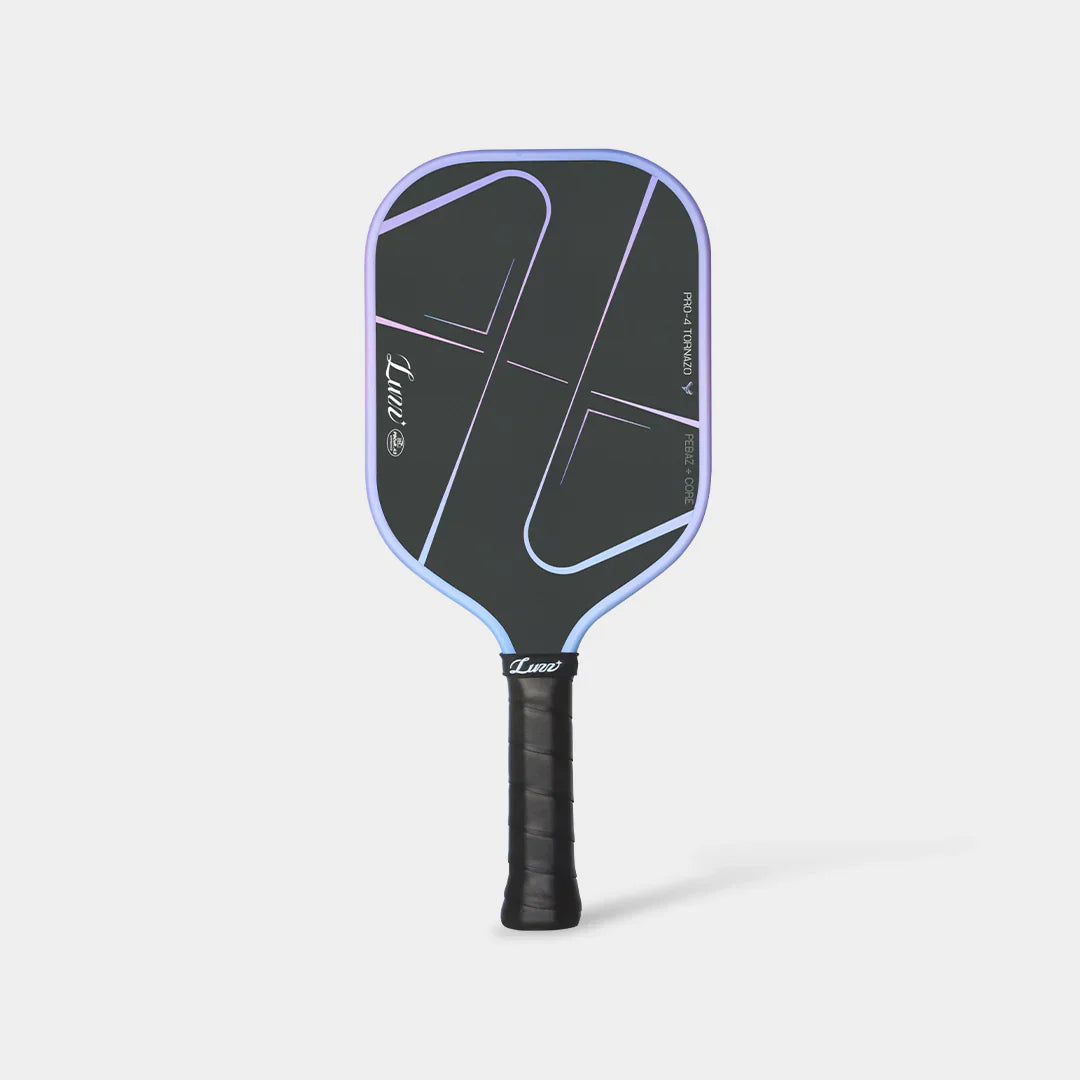 Luzzpickleball Pro 4 Tornazo Carbon Fiber Pickleball Paddle - Dual-Layer Core